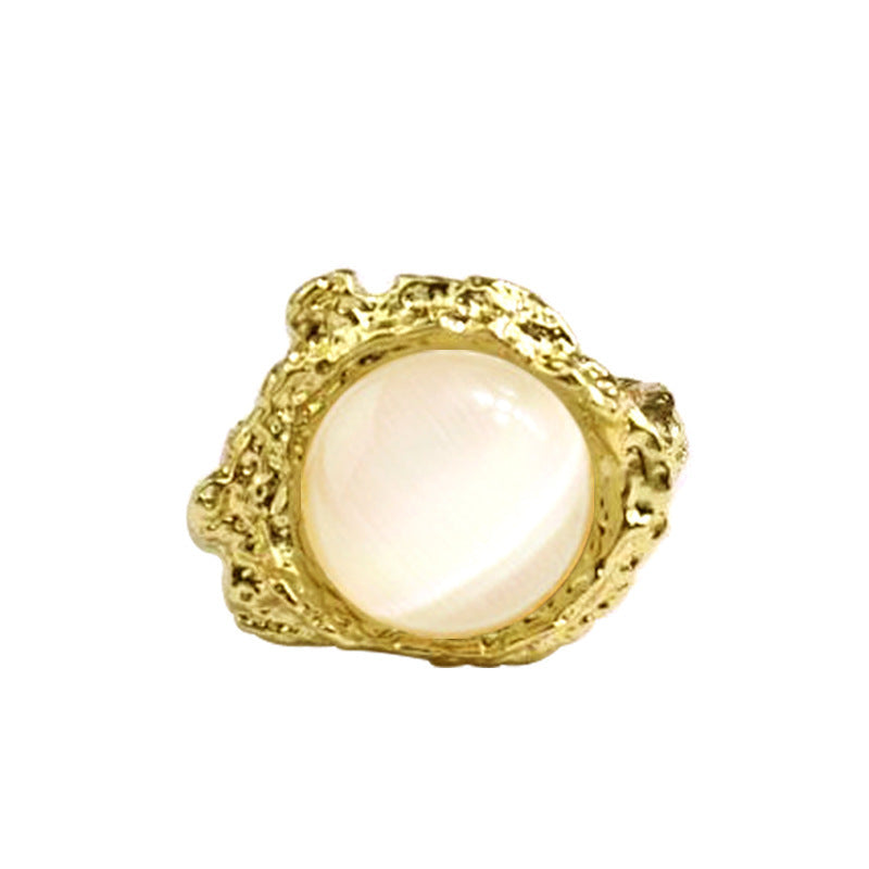 Something Simple Opal Ring